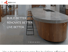 Tablet Screenshot of ecohome.net